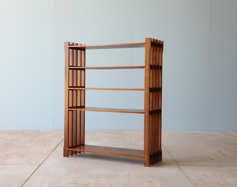 HO MOOD Deconstruction Series - hearted Shelf - Shelves & Baskets - Wood Brown