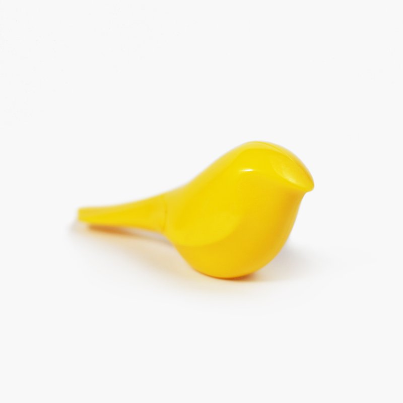 可愛鵲鳥造型原子筆(鳶尾花黃色) - 原子筆/中性筆 - 塑膠 黃色