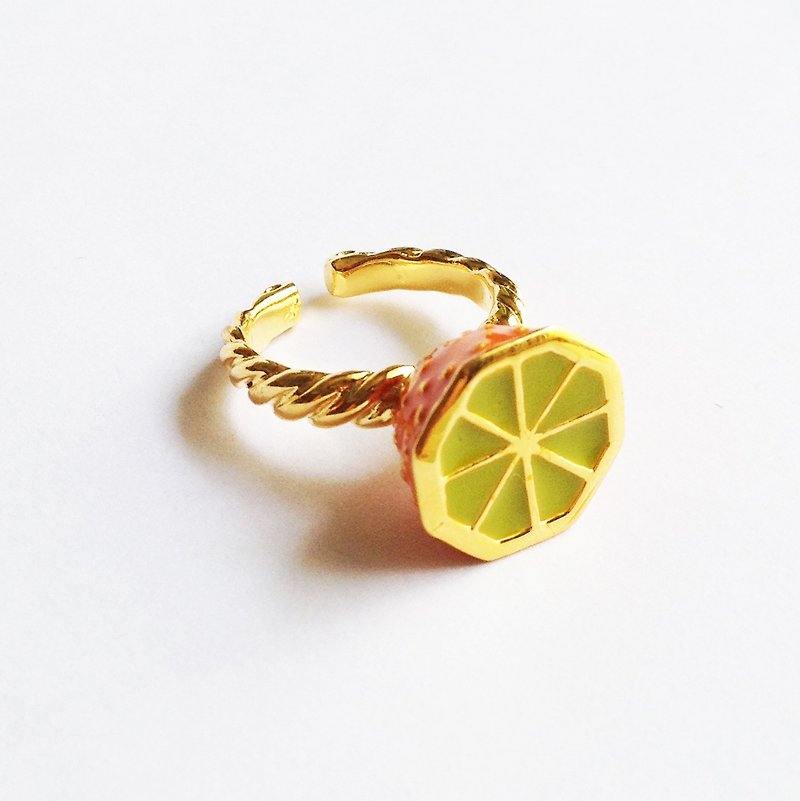 Glorikami Lime Ring - แหวนทั่วไป - กระดาษ สีเขียว
