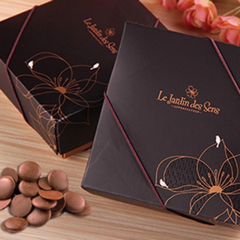 Ai Bo Suo (Belgium 72% button chocolate gift box) - ช็อกโกแลต - อาหารสด สีนำ้ตาล