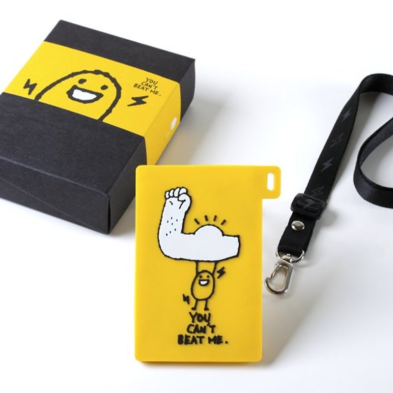 You defeated my / Card Holder - ID & Badge Holders - Plastic Yellow