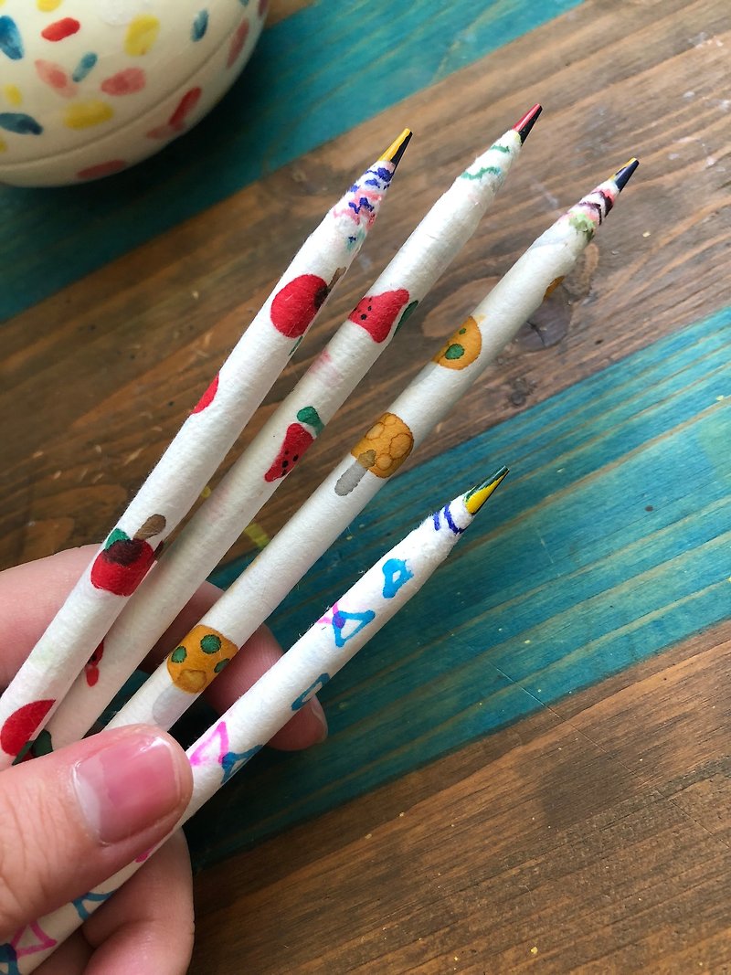 Painting pen (three sticks) - อุปกรณ์เขียนอื่นๆ - กระดาษ หลากหลายสี