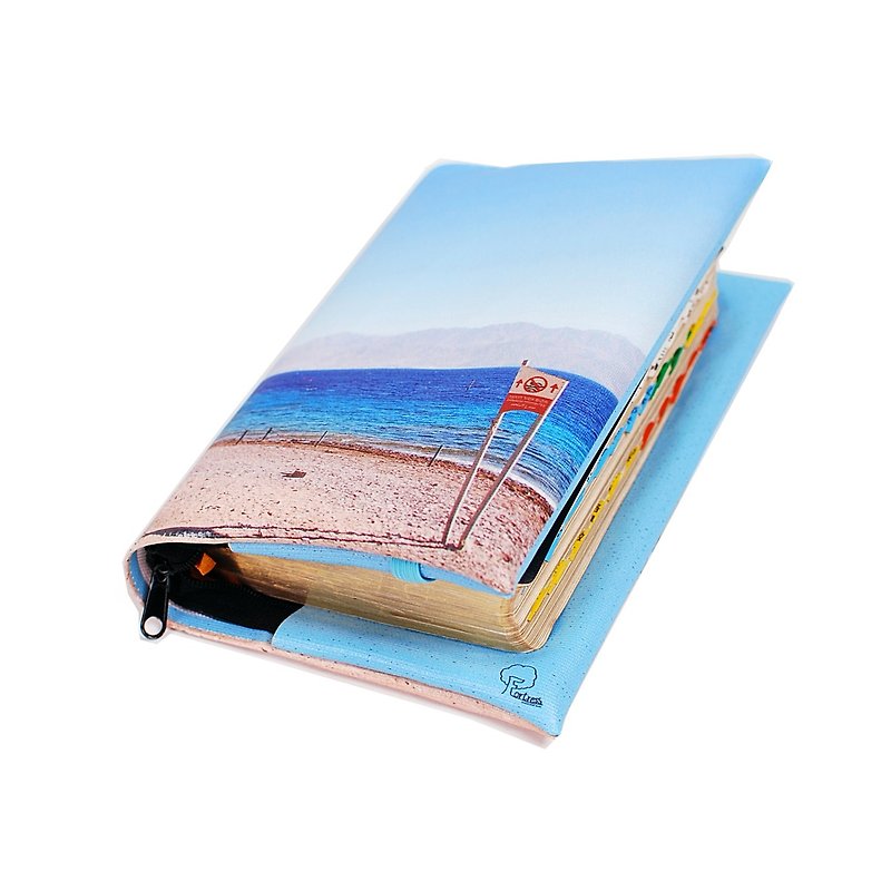 Red sea。Customed book cover - ปกหนังสือ - วัสดุกันนำ้ สีน้ำเงิน