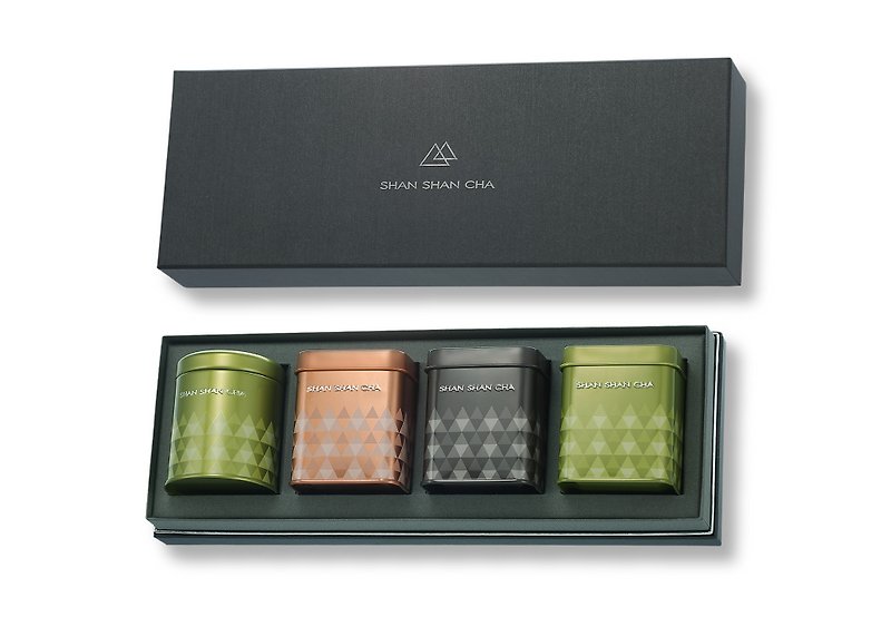 [Mountains came to tea] Natural Farming Law Tea Gift Box Mountain Classic (Large) 4 Into - ชา - พืช/ดอกไม้ สีส้ม