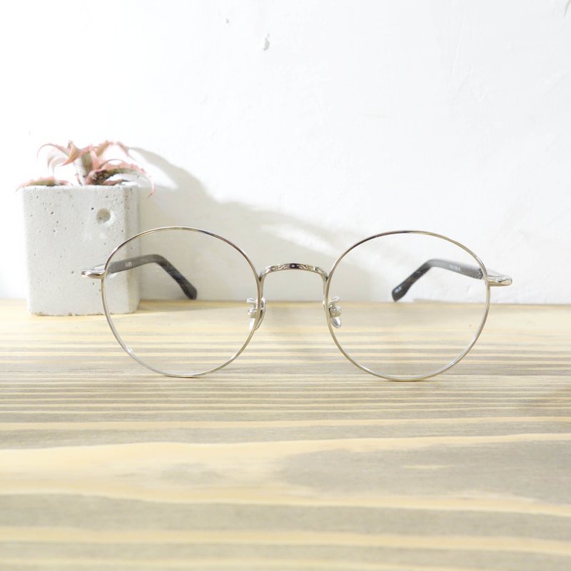 Titanium + sheet metal frame pinkoi Internet Limited models - กรอบแว่นตา - โลหะ สีเทา