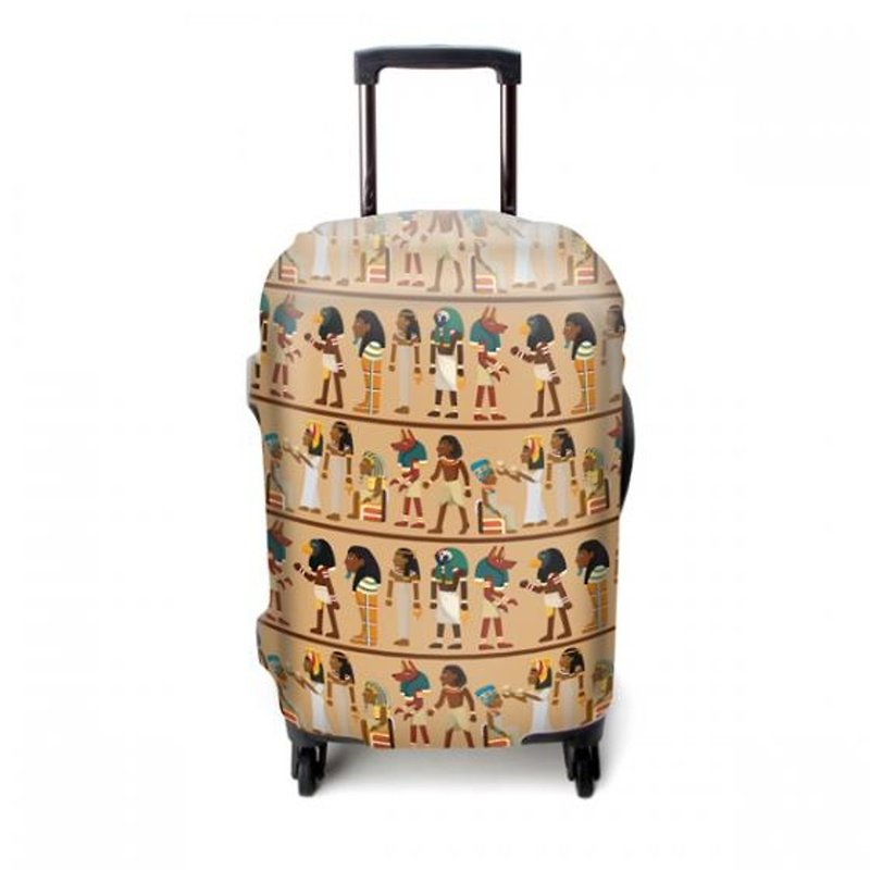彈力箱套│埃及法老【M 號】 - 行李箱/旅行袋 - 其他材質 金色