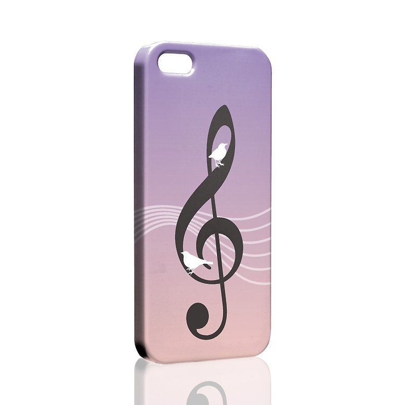 Music notes and birds custom Samsung S5 S6 S7 note4 note5 iPhone 5 5s 6 6s 6 plus 7 7 plus ASUS HTC m9 Sony LG g4 g5 v10 phone shell mobile phone sets phone shell phonecase - Phone Cases - Plastic Purple