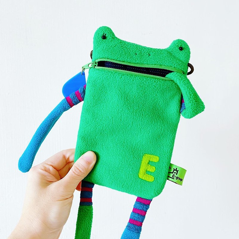 E*group 阿蛙口水包 iphone系列  手機袋 草綠 - 其他 - 其他材質 綠色