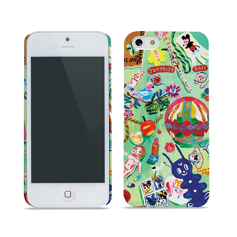 Girl apartment :: Nathalie-Lete x iphone 5 / 5s phone shell -Surprise ball - Phone Cases - Plastic Green