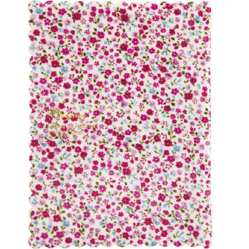 日本【LABCLIP】Frill 系列 Book cover 書套 (小) 粉紅色 - 筆記簿/手帳 - 塑膠 粉紅色