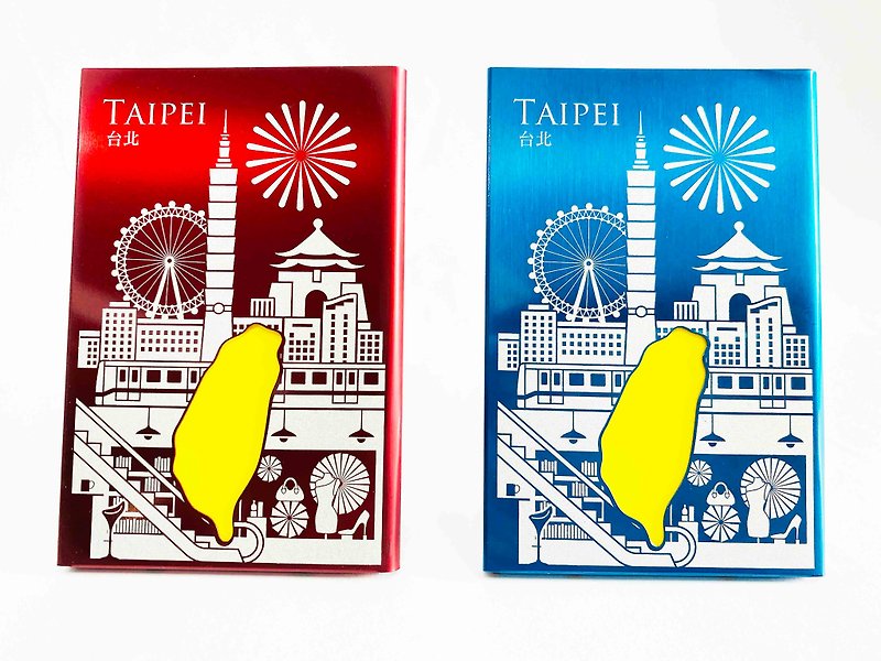 Taiwan Business Card Holder_Taipei - ที่เก็บนามบัตร - สแตนเลส หลากหลายสี