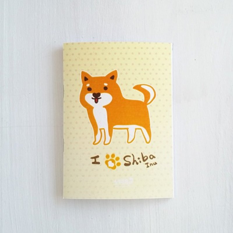 1212 record this fun design Travel - Shiba came - Notebooks & Journals - Other Materials Yellow