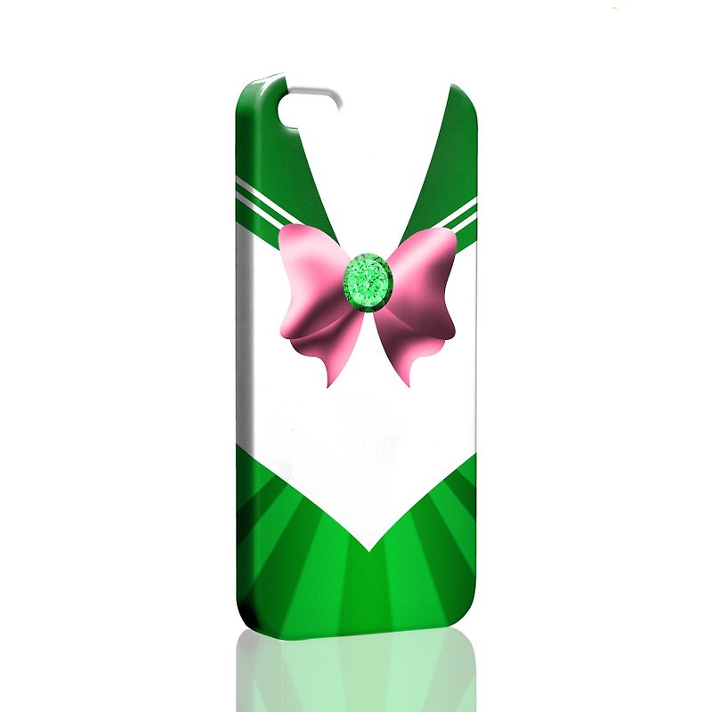 Sailor uniform green iPhone X 8 7 6s Plus 5s Samsung S7 S8 S9 mobile phone case - เคส/ซองมือถือ - พลาสติก สีเขียว