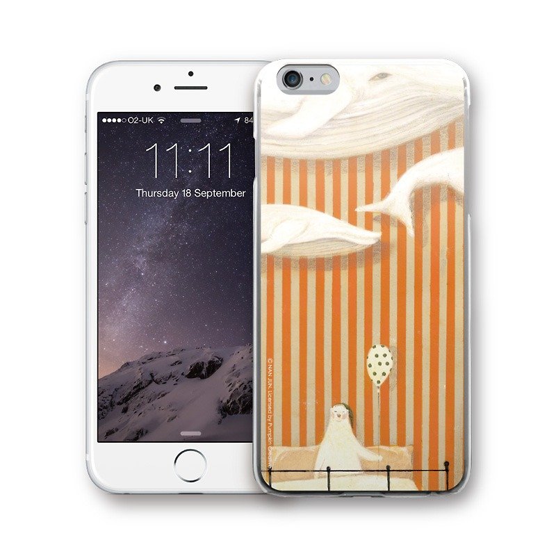 AppleWork iPhone 6 / 6S / 7/8オリジナルデザインケース - 南6月PSIP-361 - スマホケース - プラスチック オレンジ