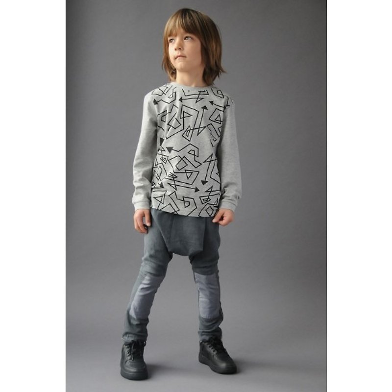 2014 Fall/Winter Loud apparel dark gray pants - Other - Cotton & Hemp Gray
