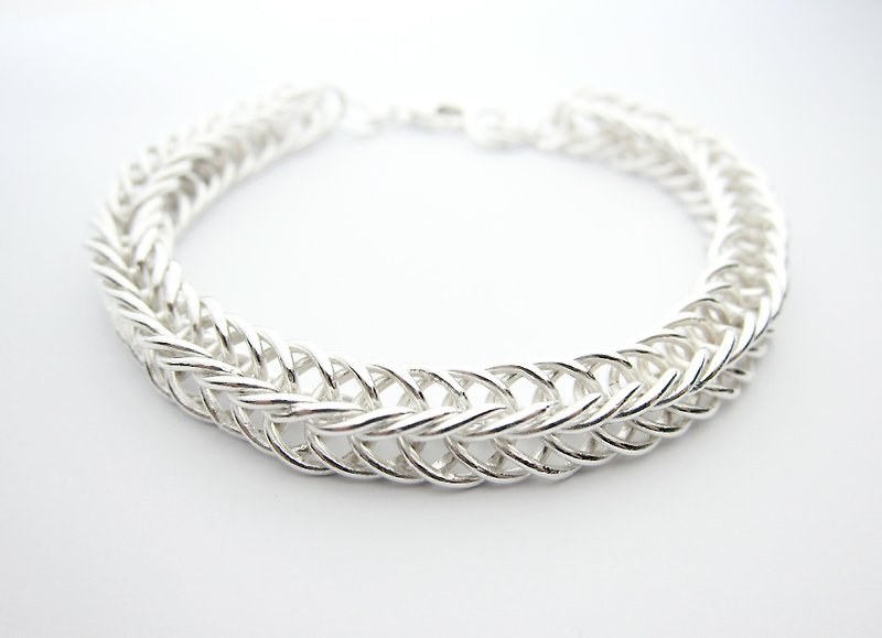 [BB] classical sets dual chain. 999 Silver - Bracelets - Other Metals White