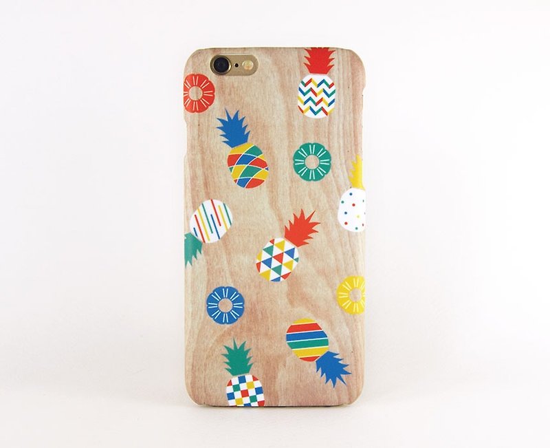 Pineapple iPhone case - เคส/ซองมือถือ - พลาสติก สีแดง