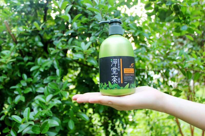 Chabao Jingjue Tea Natural Tea Seed Fruit Extract Moisturizing Hand Wash 350ML - ผลิตภัณฑ์ล้างมือ - พืช/ดอกไม้ สีเขียว