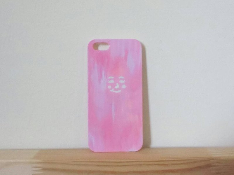 Girlfriend Girlfriend hand-painted mobile phone case IPHONE: HTC: SONY: SAMSUNG: ASUS: OPPO - Phone Cases - Pigment Pink