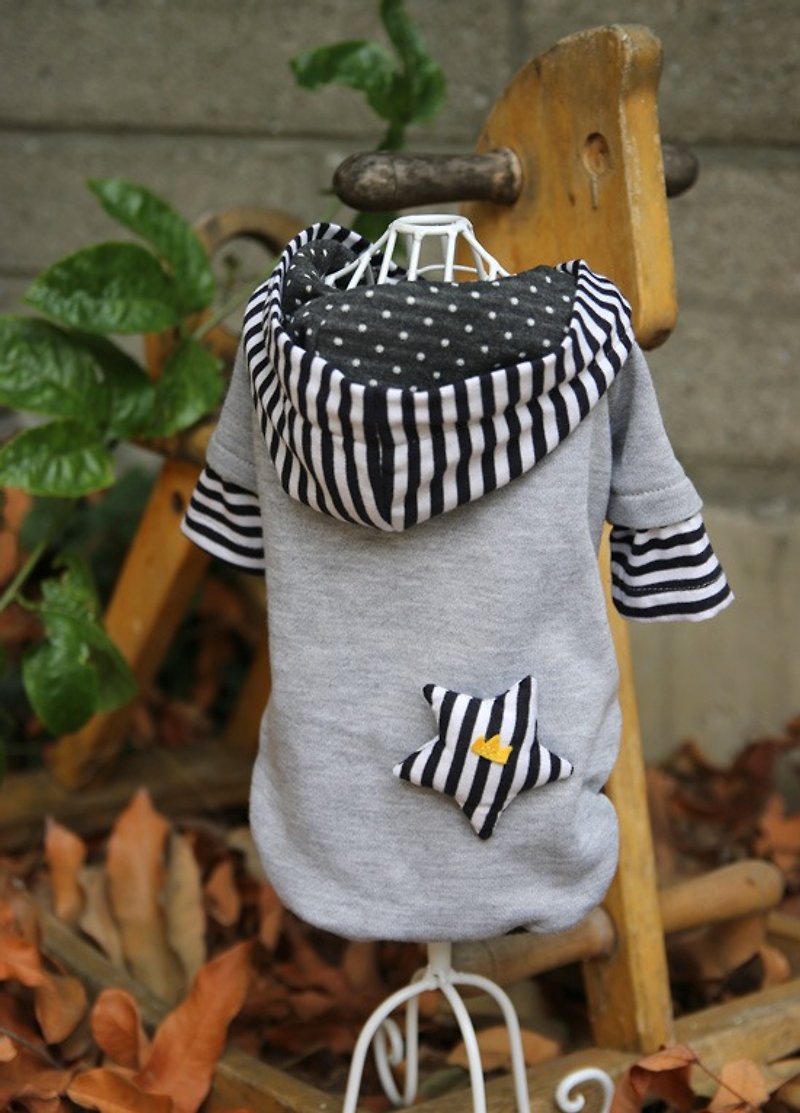 【Night running stars】 For Dear hair children's exercise time - Clothing & Accessories - Other Materials Gray