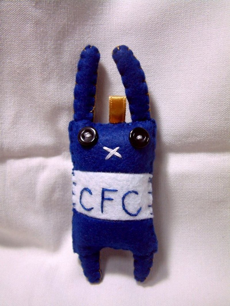 【足球兔】英超-切爾西足球俱樂部(12/13賽季主場版) - 吊飾 - 其他材質 藍色