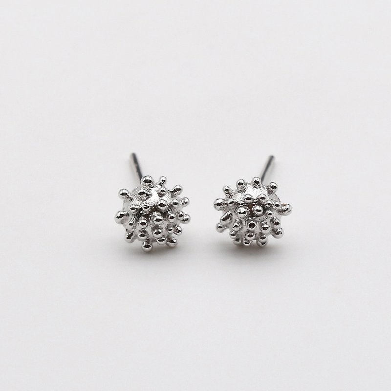Dandelion 925 Sterling Silver Earrings - Earrings & Clip-ons - Sterling Silver Silver