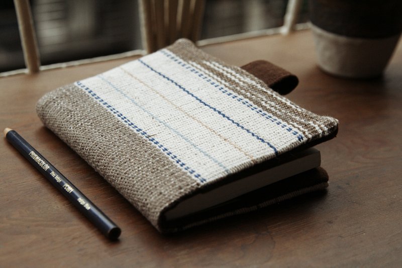 CHIMMUWA 手織棉布筆記本套 - Notebooks & Journals - Cotton & Hemp 