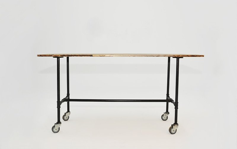 工業風移動式工作桌 - 其他家具 - 其他金屬 黑色