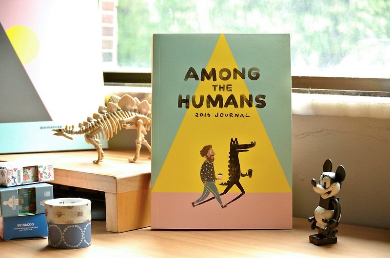 迪夢奇 - Among the Humans2016時效日誌 [鱷魚] ▲即將絕版▲ - 筆記簿/手帳 - 紙 多色