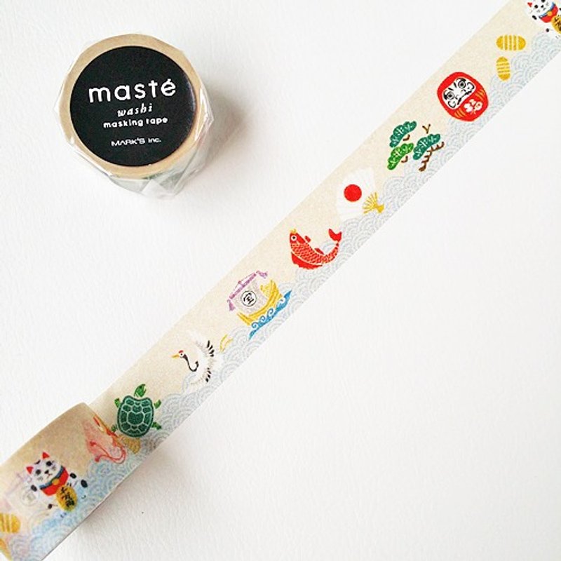 maste and paper tape Multi. [Origin was Japan (MST-MKT90-A)] - มาสกิ้งเทป - กระดาษ หลากหลายสี