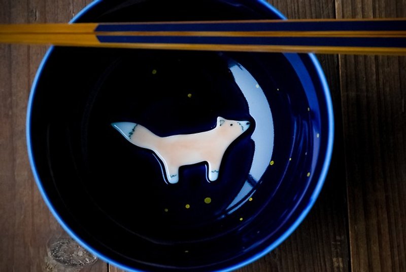 Three shallow ceramic | Planet rice bowl rice bowl creative original designs tableware little prince birthday gift - ถ้วยชาม - วัสดุอื่นๆ สีเขียว