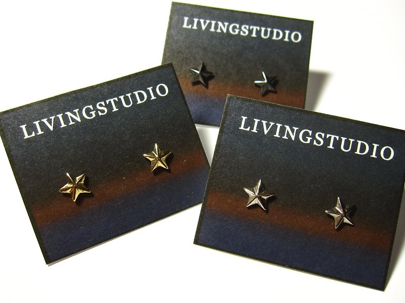 Reaching for the Stars (3) _ earrings - Earrings & Clip-ons - Other Metals Gray