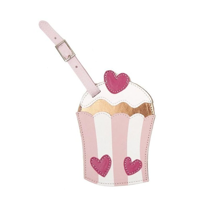 {Cupcakes luggage tag} - Other - Plastic Pink