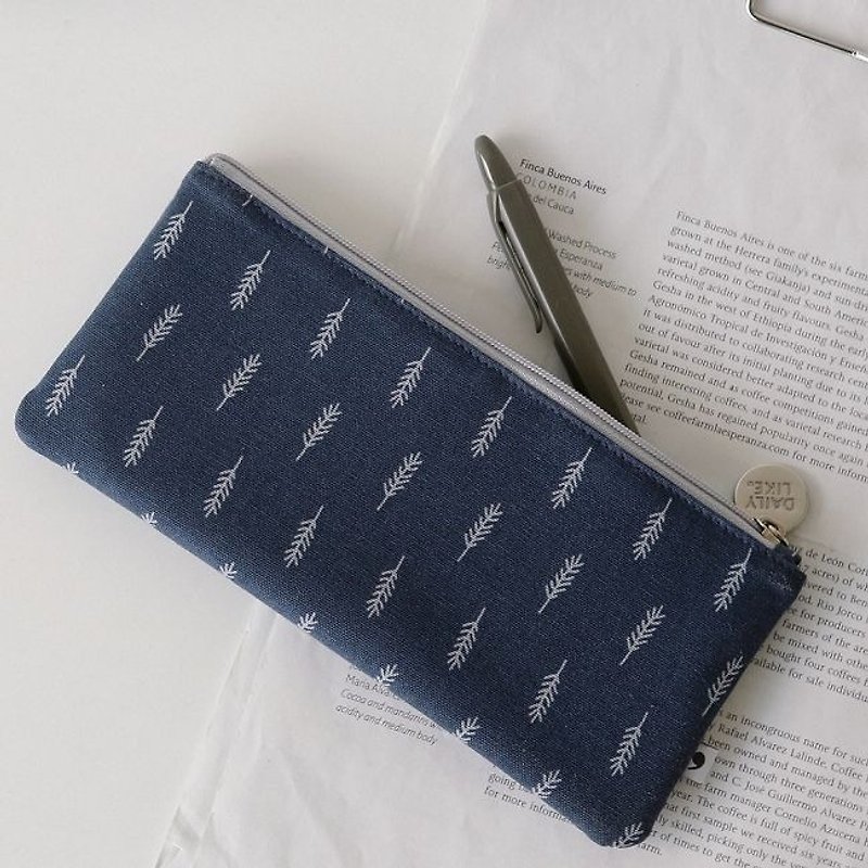 Dailylike - Forest Universal Pencil Bag -07 Feather, E2D22473 - Pencil Cases - Other Materials Blue