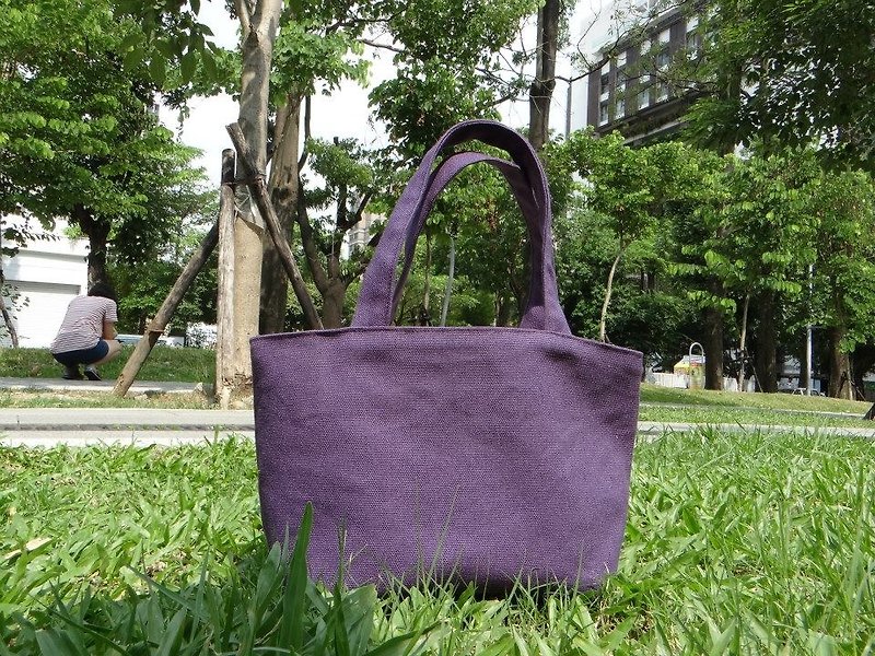 Small eggplant bag - Handbags & Totes - Other Materials Purple