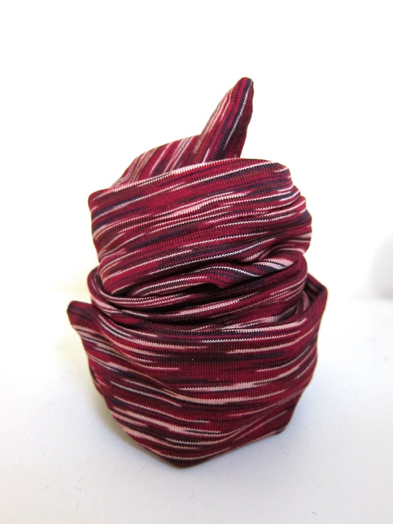 Cranberry  forest aluminum hair band - Hair Accessories - Other Materials Red