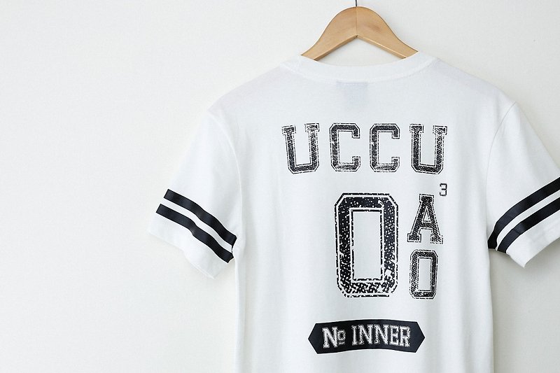 INNER | UCCU T-Shirt - milky - เสื้อยืดผู้ชาย - วัสดุอื่นๆ ขาว