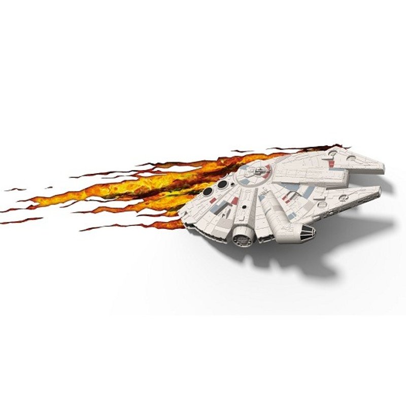 3D Light FX - Star Wars EP7 Series Millennium Falcon  - 3D立體造型燈 星際大戰EP7系列 千年鷹號 - 燈具/燈飾 - 塑膠 橘色