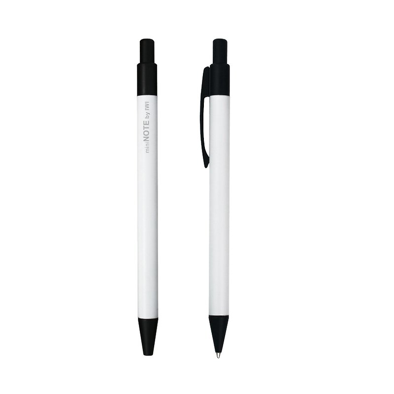 [IWI] miniNoteミニボールペン - 白IWI-9S121B / W - 油性・ゲルインクボールペン - その他の素材 