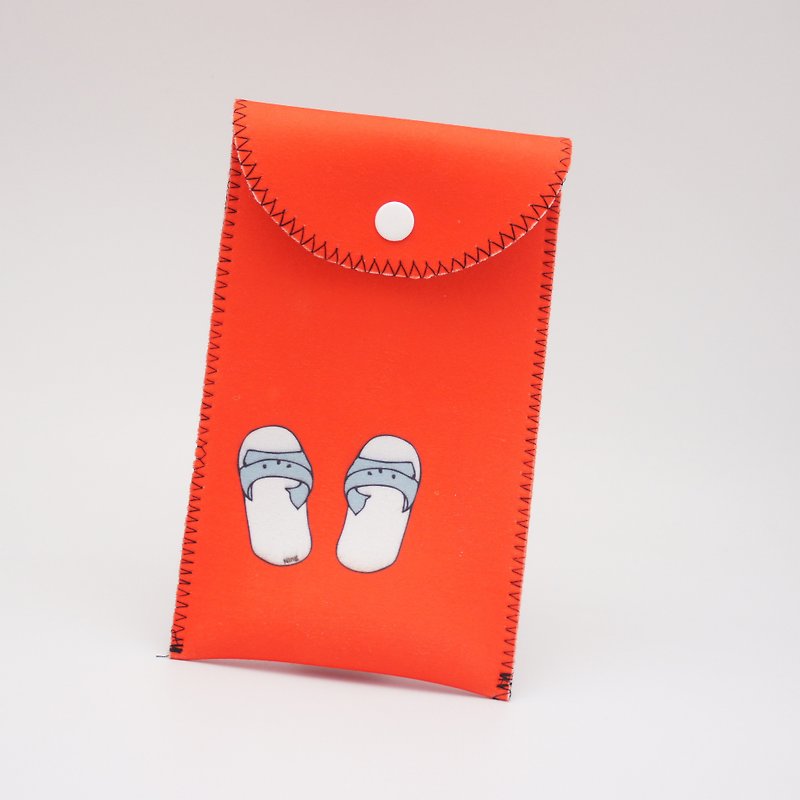 BLR 裝紅包的紅包袋 手工限量製作 張寧 藍白拖 - 其他 - 其他材質 紅色