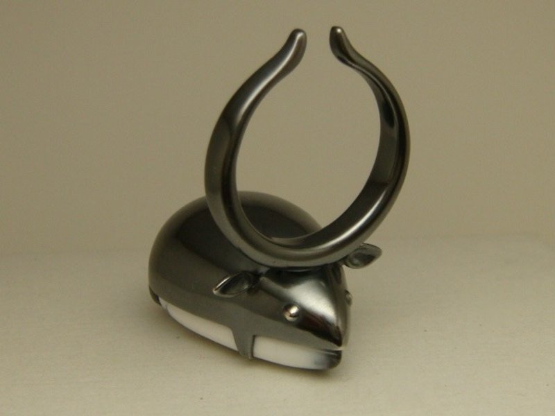 牛のリング - 戒指 - 寶石 黑色