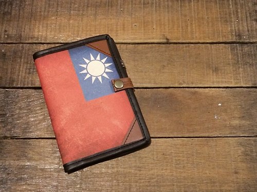 自做自售創意供賣局 護照套 passportcase- 國旗