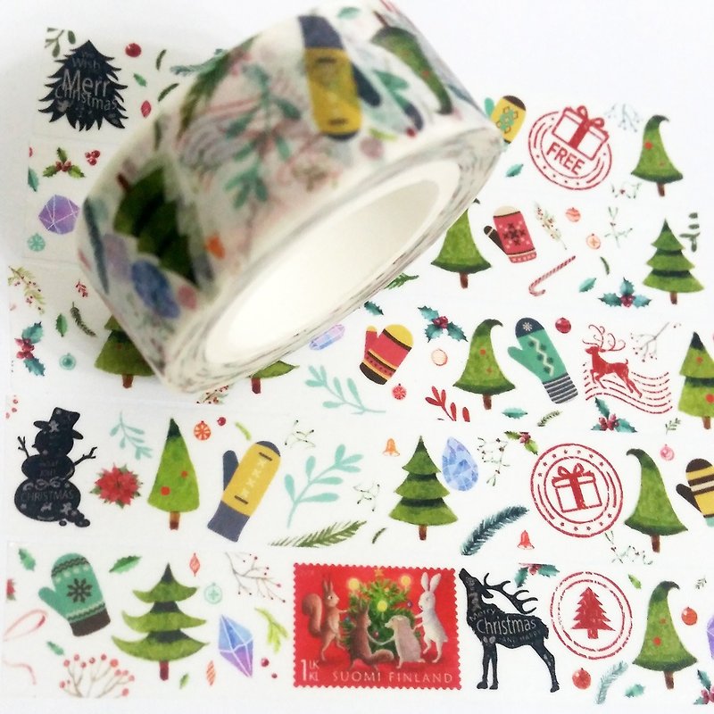 マスキングテープクリスマスの物語 - マスキングテープ - 紙 