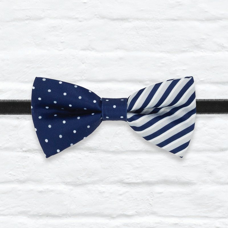 Style 0198 Bowtie - Modern Boys Bowti, Toddler Bow tie - Chokers - Other Materials Blue