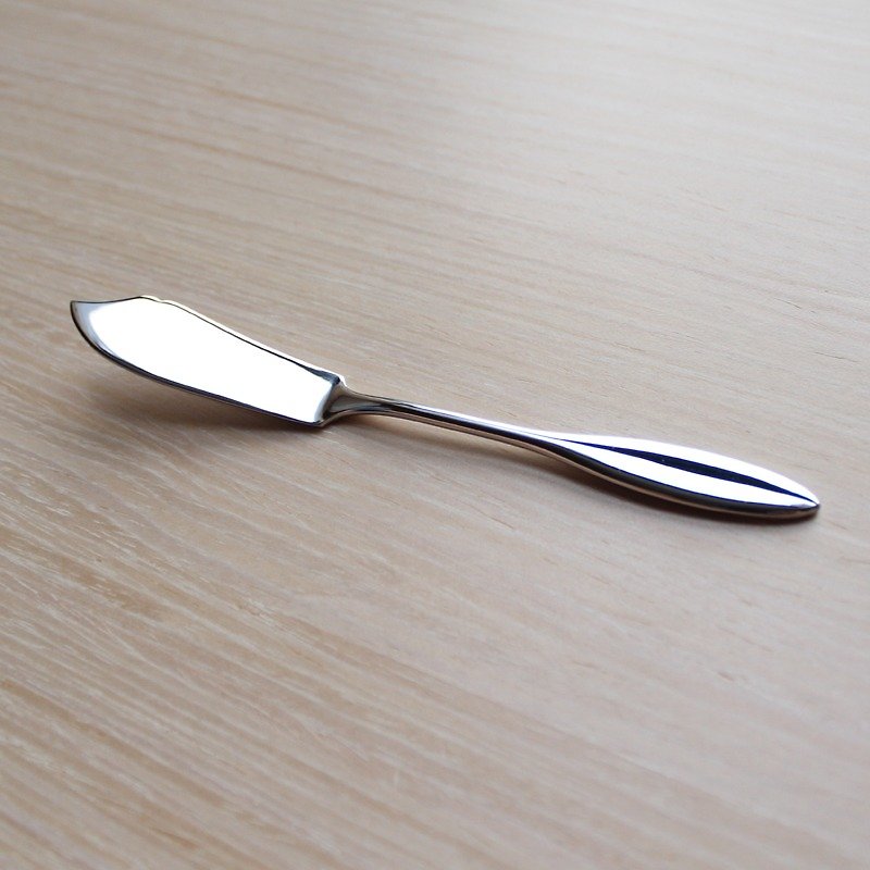 【日本Shinko】日本製 現代典藏系列-奶油刀 - 刀/叉/湯匙/餐具組 - 不鏽鋼 銀色