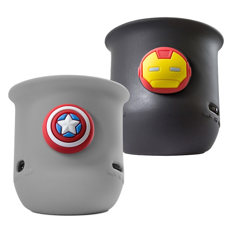 Bone Mobile Bluetooth Speaker - Iron Man / Captain America - ลำโพง - ซิลิคอน หลากหลายสี