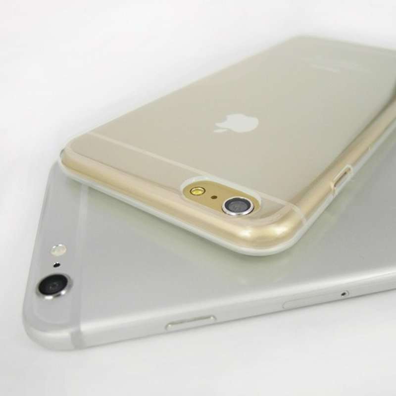 iPhone 6 / 6S薄い目に見えないTPUケース4.7 " - スマホケース - シリコン ホワイト