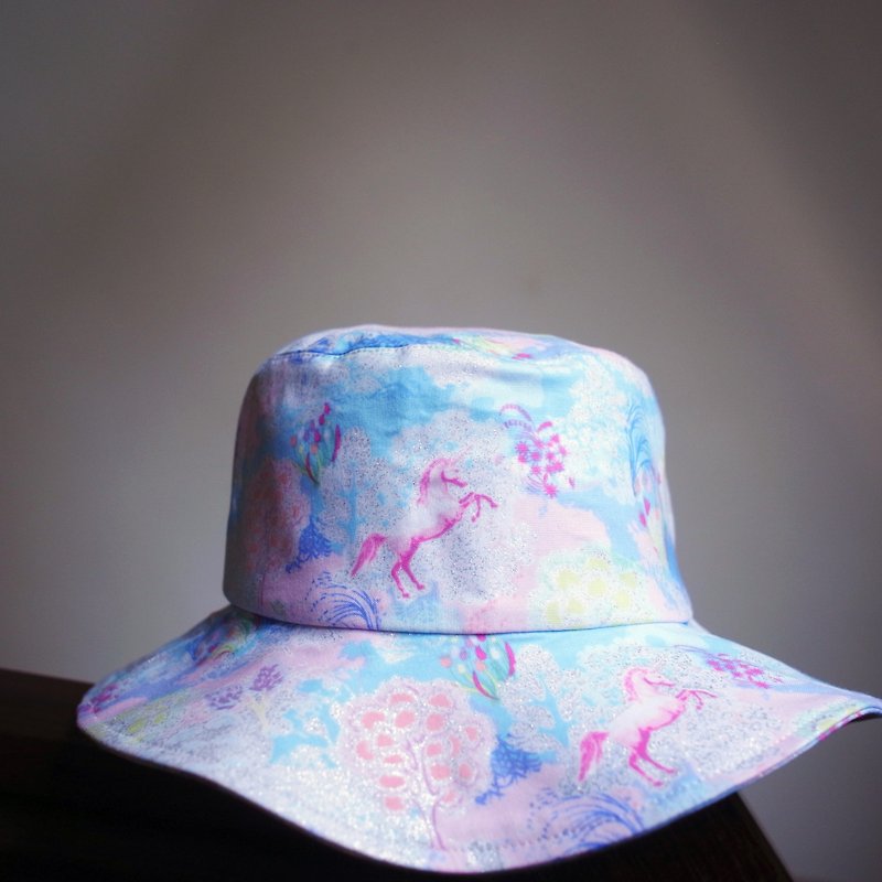 キラキラファンタジーユニコーン帽子 - 帽子 - 紙 多色
