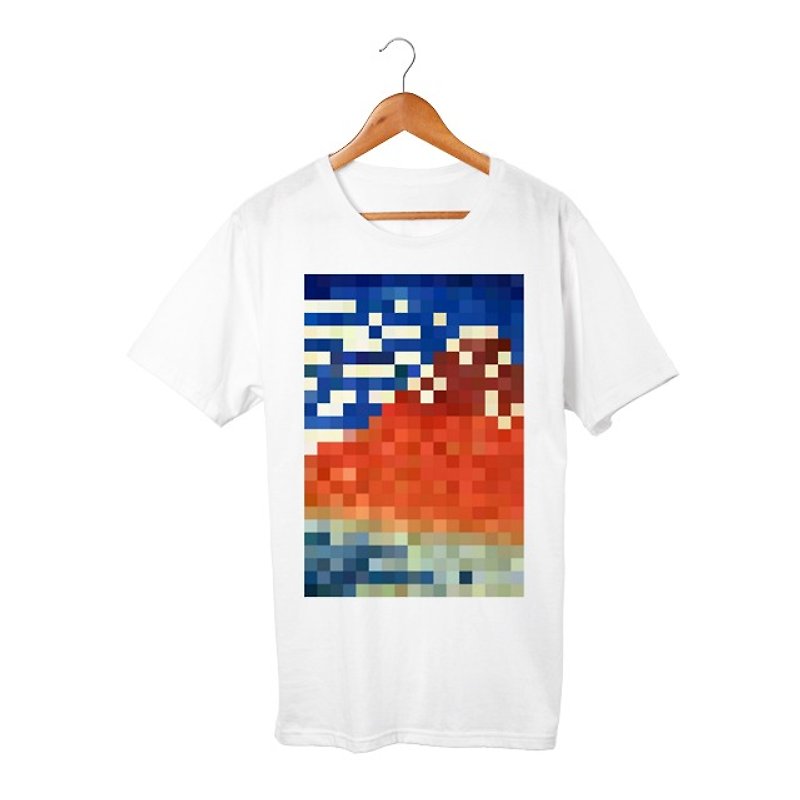 Mosaic T-shirt  - Men's T-Shirts & Tops - Cotton & Hemp White