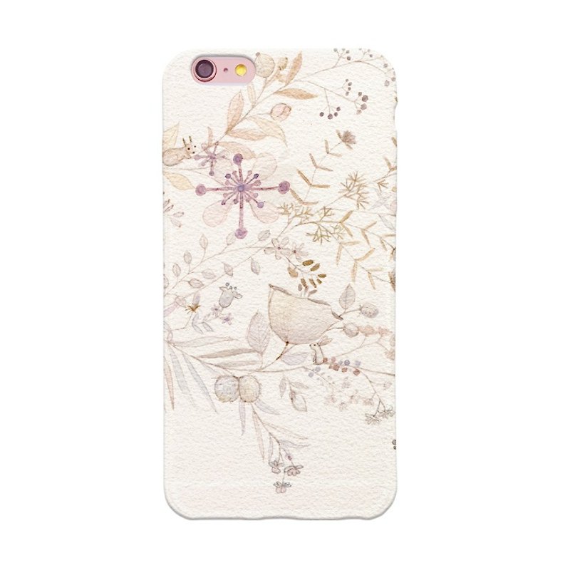 Hand-painted Love series -I miss you- Suli card Zulieca Wu "iPhone / Samsung / HTC / LG / Sony / millet / OPPO" TPU phone case - Phone Cases - Silicone Khaki